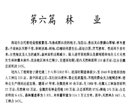 乌拉特前旗-林业